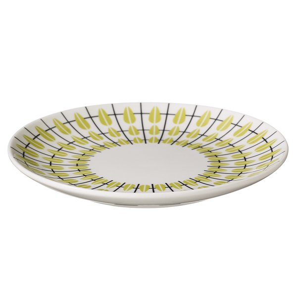 Superliving Olivia tallerken white-lime