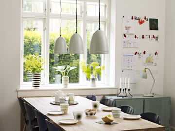 Olivia tallerken - white-lime - Superliving