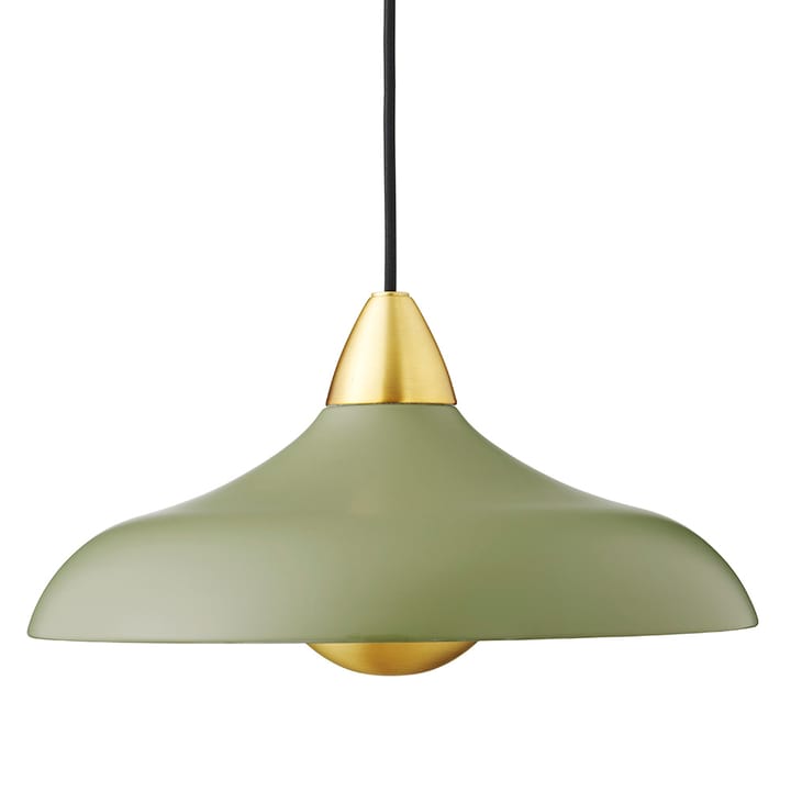Urban taklampe bred - matt oliven (grønn) - Superliving