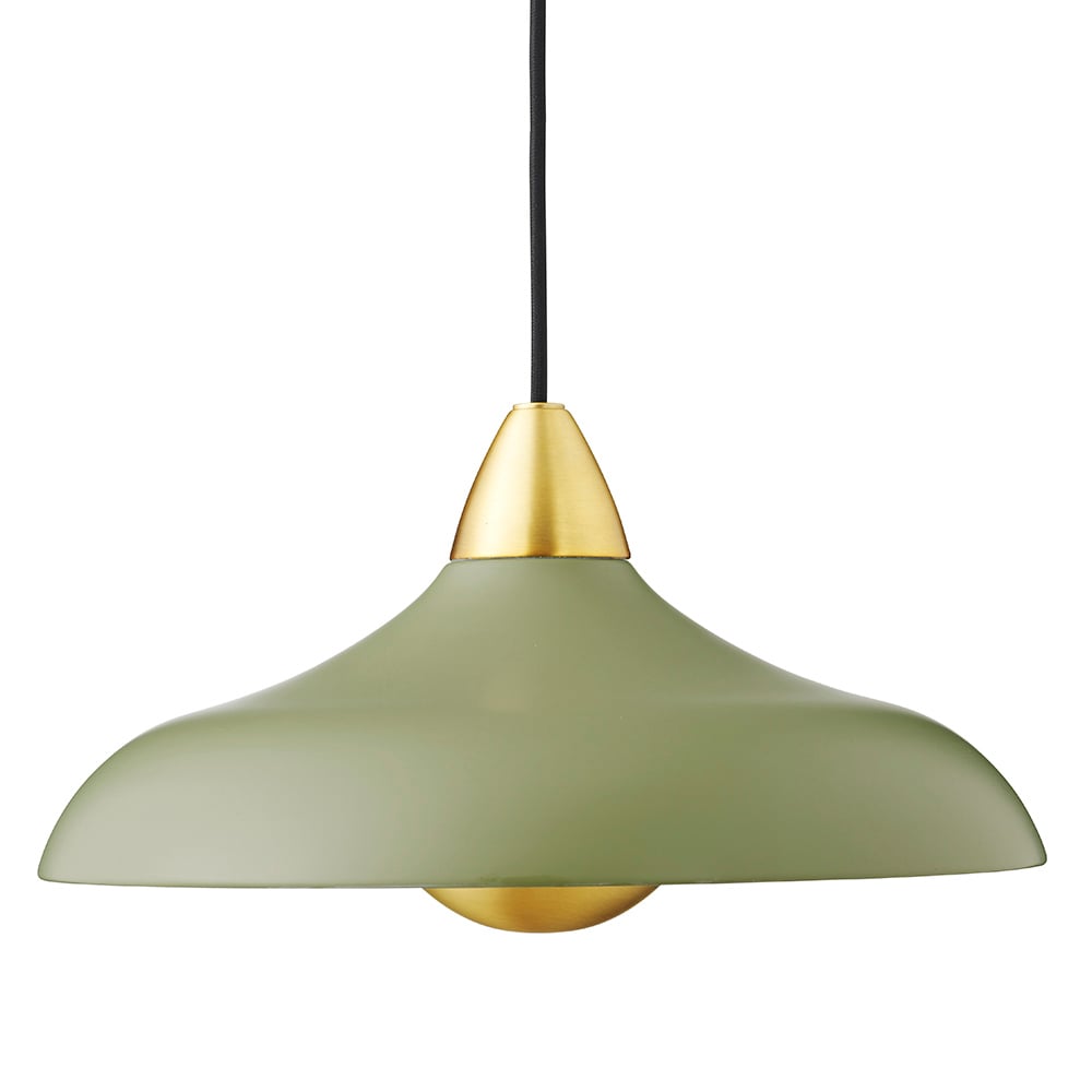 Superliving Urban taklampe bred matt oliven (grønn)
