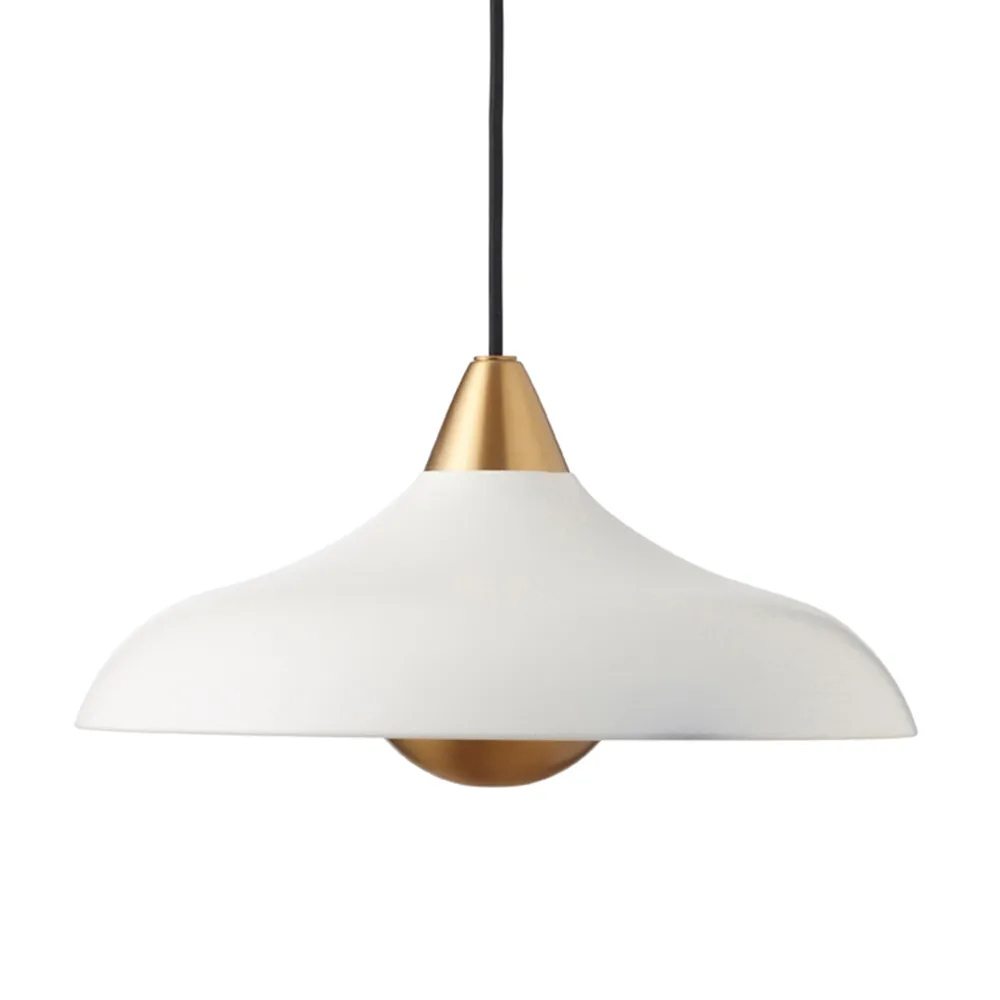 Urban taklampe bred, matt whisper white Superliving