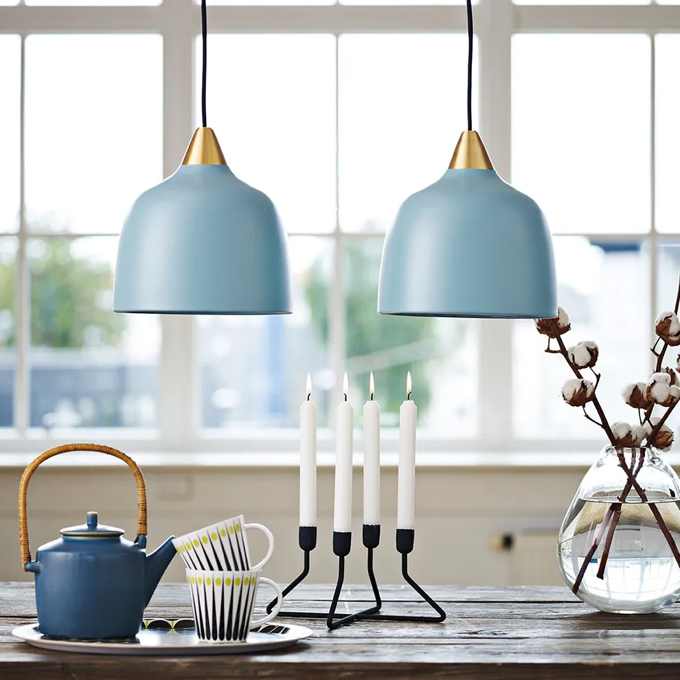 Urban taklampe, mineral blue (blå) Superliving