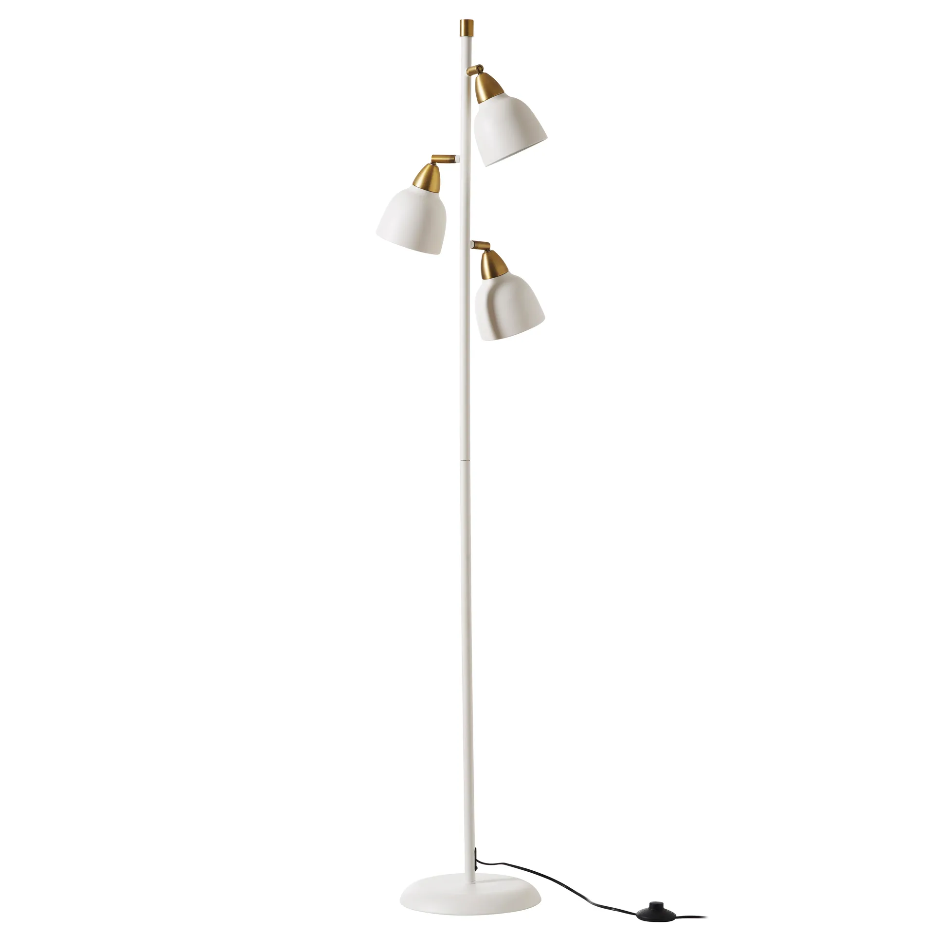 Urban Triple gulvlampe, Matt whisper white Superliving