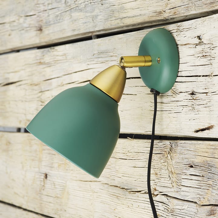 Urban vegglampe kort arm, Dark green Superliving
