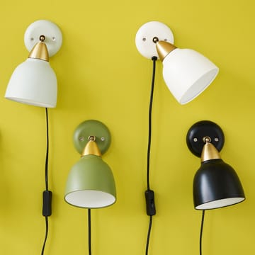 Urban vegglampe kort arm - Matt real black (svart) - Superliving