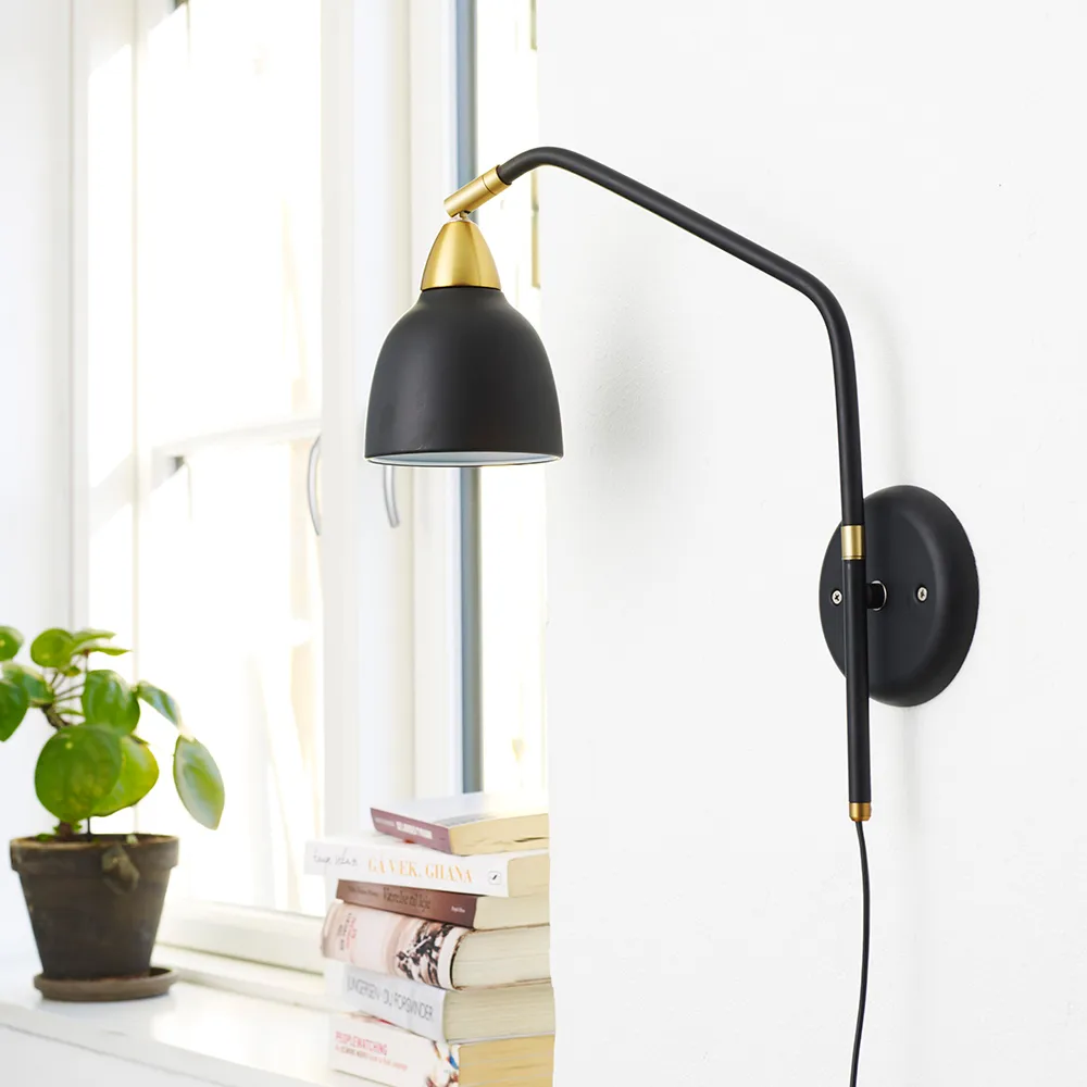 Urban vegglampe, Real black Superliving