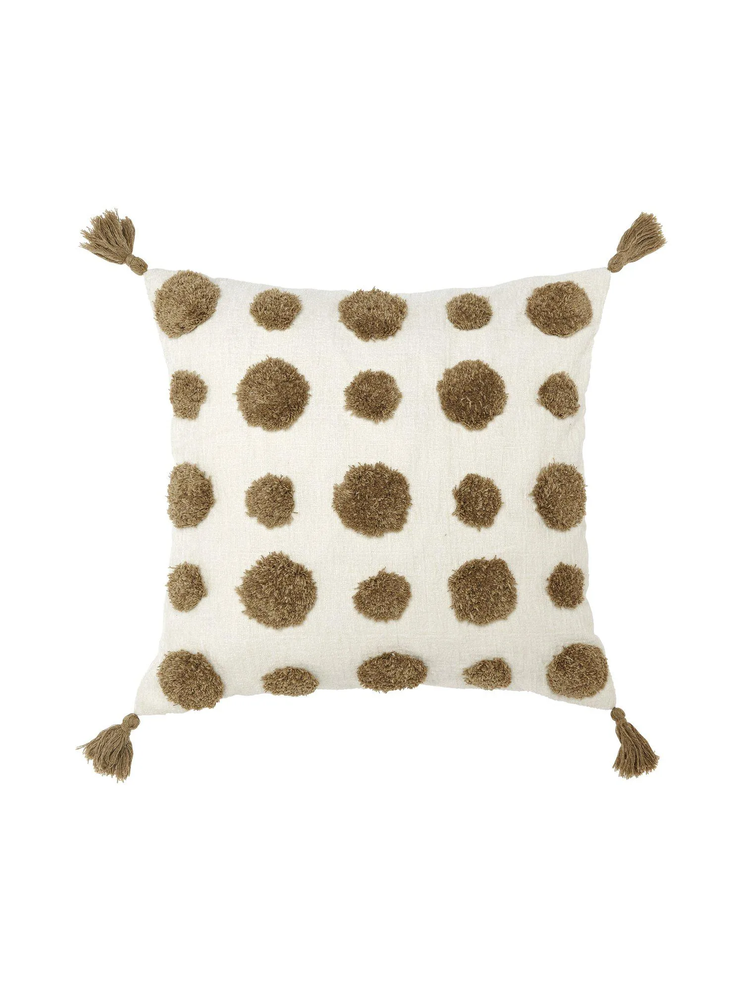 Pom putetrekk 45x45 cm, Mocca Svanefors