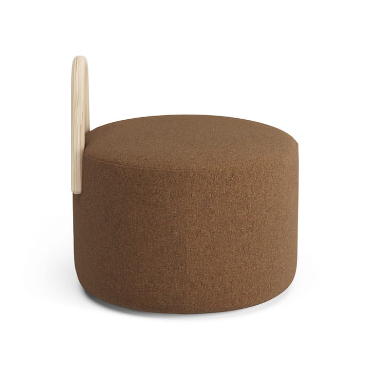 Amstelle puff medium med hjul naturlakkert ask, Main Line Flax 15 Swedese