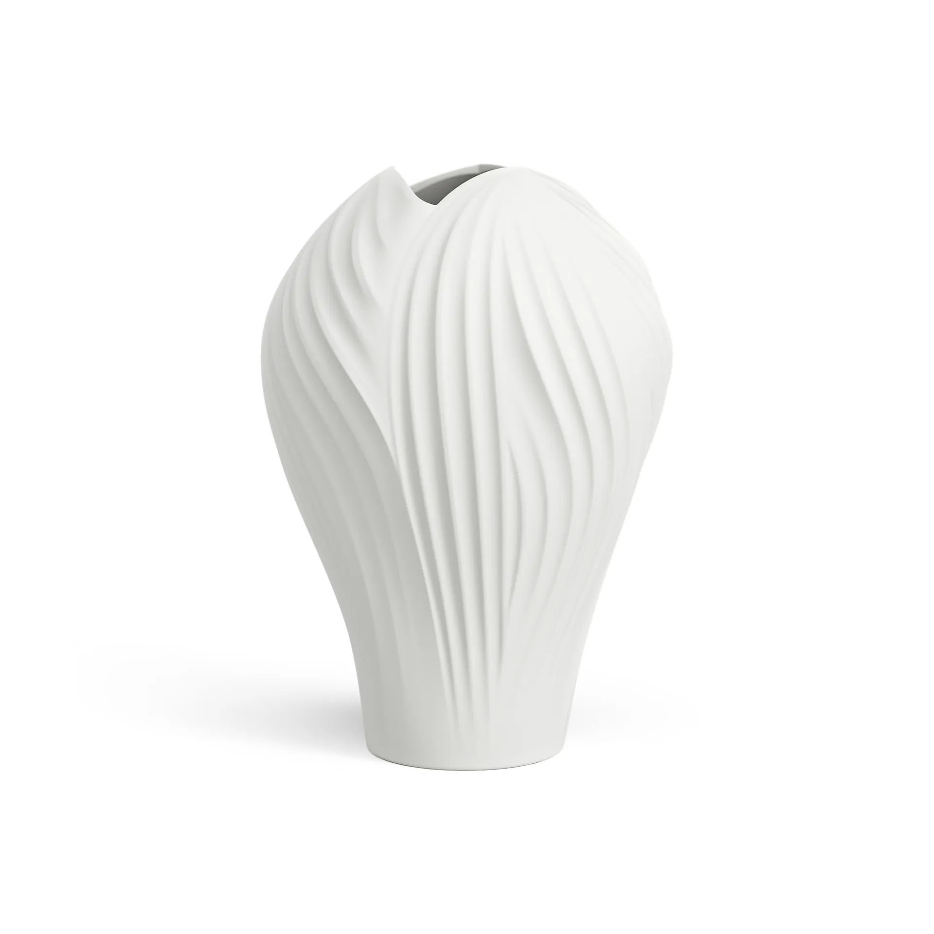 Anna vase liten 31 cm, Hvit Swedese