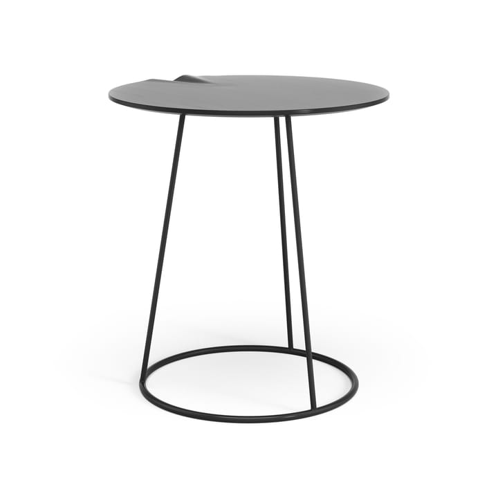 Breeze bord med bølge Ø 46 cm, Sort Swedese
