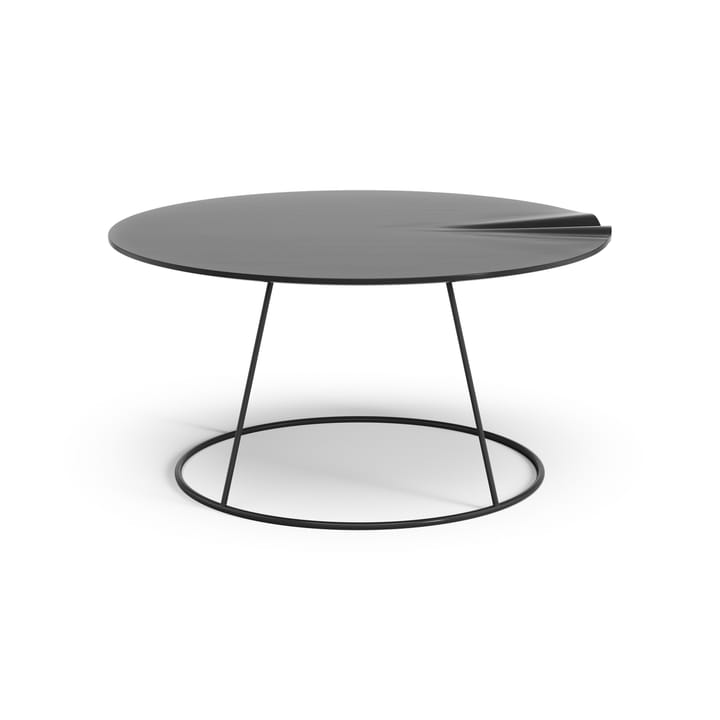 Breeze bord med bølge Ø 80 cm, Sort Swedese
