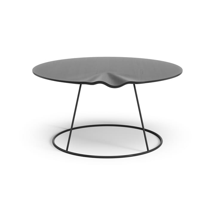 Breeze bord med bølge Ø 80 cm - Sort - Swedese