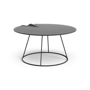 Breeze bord med bølge Ø 80 cm - Sort - Swedese