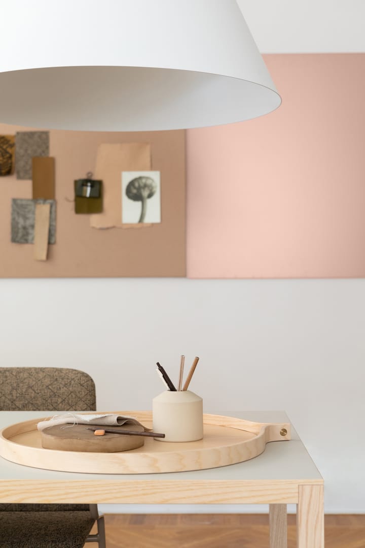 Comma brett Ø 52 cm, Lakkert ask Swedese