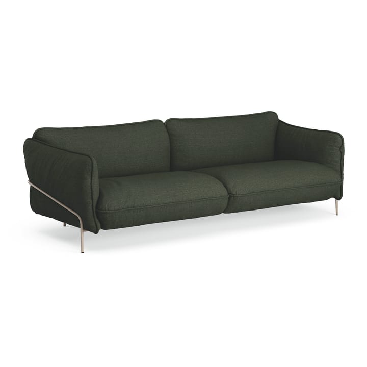 Continental sofa 3-seters - Barnum 09 Pine-stålramme nutmeg - Swedese