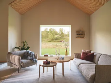 Continental sofa - Wave Sand-orkangrå - Swedese