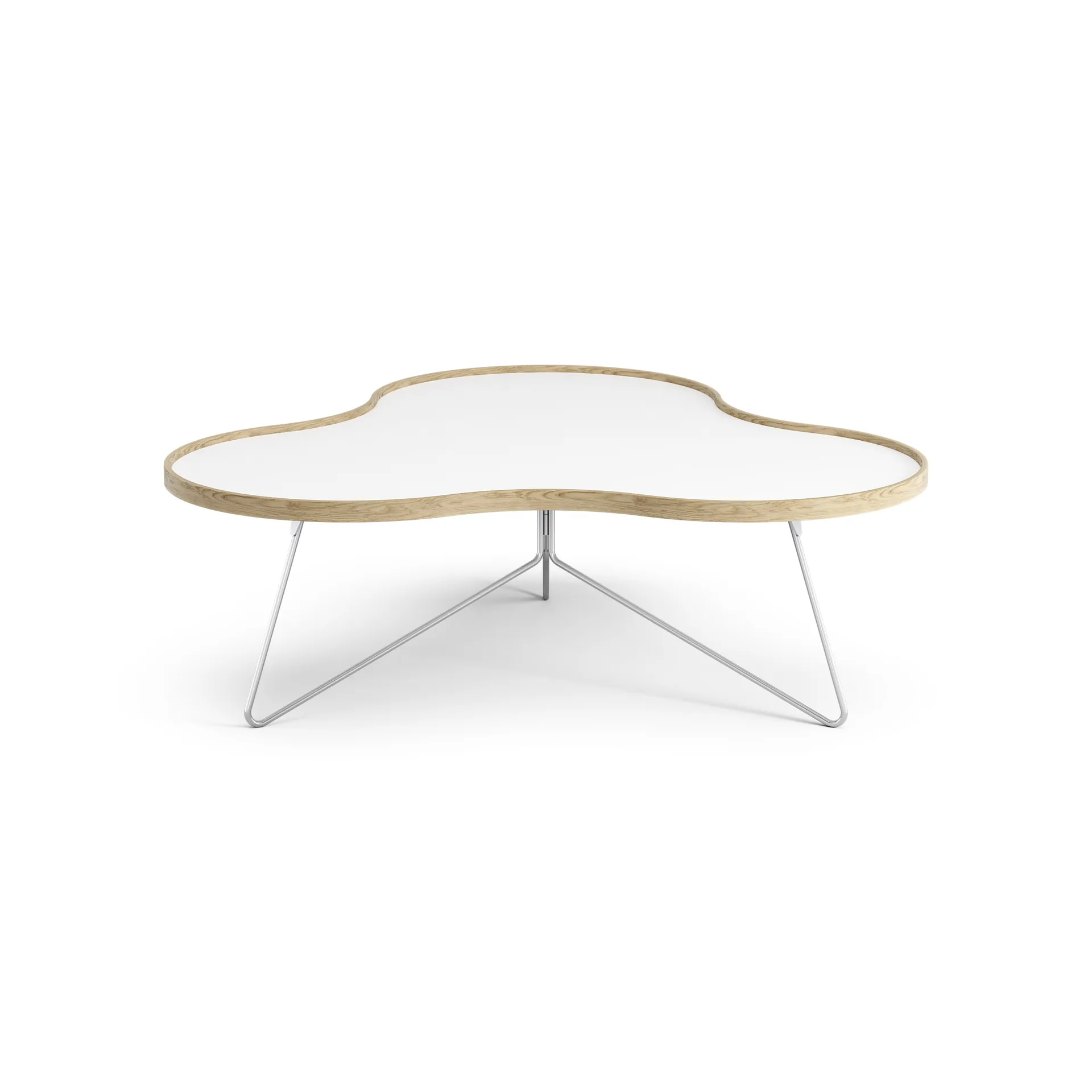 Flower bord 107x114 cm, H 39 cm Lakkert eik Swedese