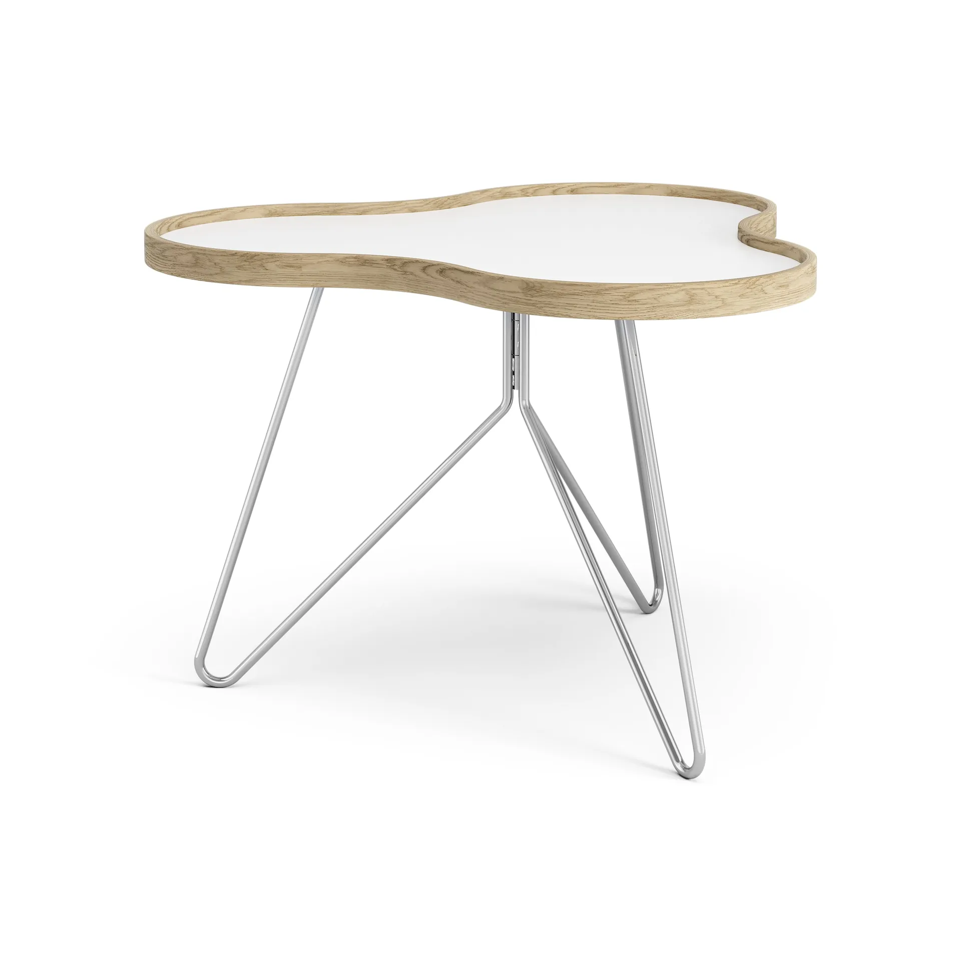 Flower bord 62 x 66 cm, H 45 cm Lakkert eik Swedese