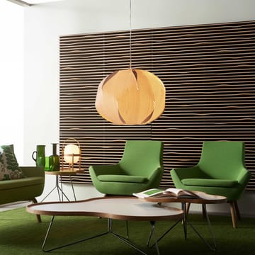 Flower bord 84x90 xm - Sort, 45 cm, eikekant, sort stativ - Swedese