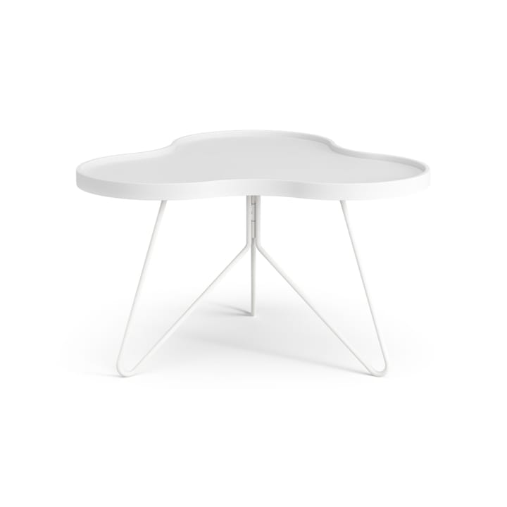 Flower mono bord 62 x 66 cm, H 39 cm Hvitlasert ask Swedese
