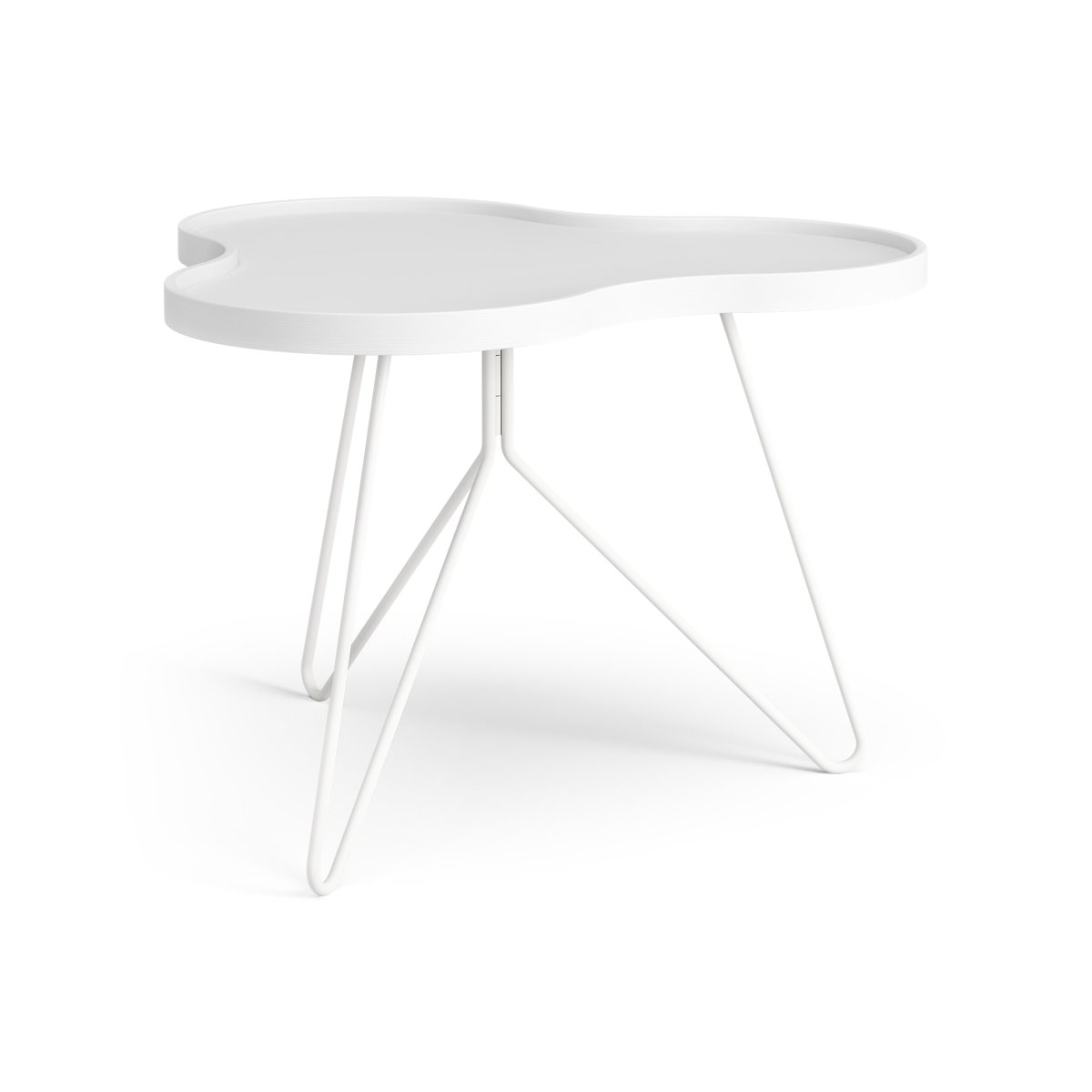 Bilde av Swedese Flower mono bord 62 x 66 cm H 45 cm Hvitlasert ask