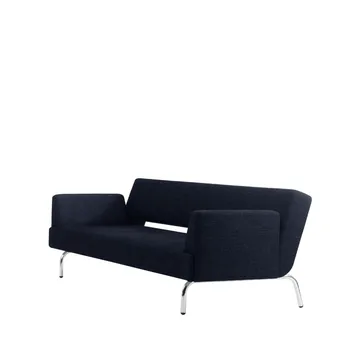 Just sovesofa - tekstil lido 2 marin, kromben - Swedese