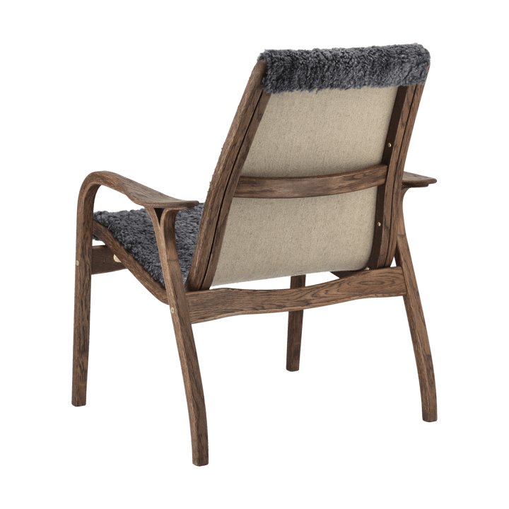 Laminett lenestol eik/saueskinn Special Edition, Rubio Monocoat Chocolate-Charcoal Swedese