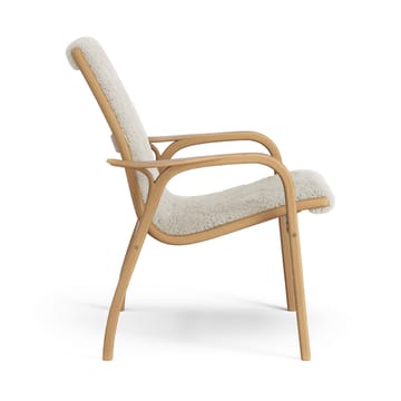 Laminett lenestol oljet eik/saueskinn - Moonlight (beige) - Swedese