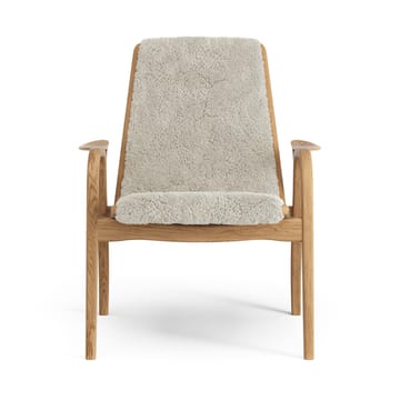 Laminett lenestol oljet eik/saueskinn - Moonlight (beige) - Swedese