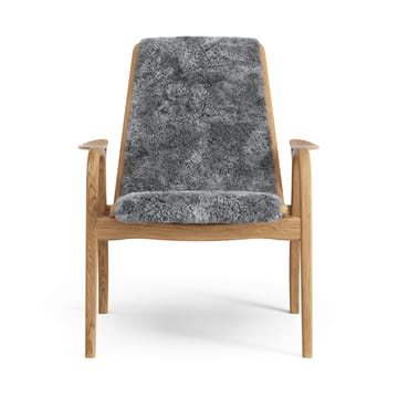 Laminett lenestol oljet eik/saueskinn - Scandinavian Grey (grå) - Swedese