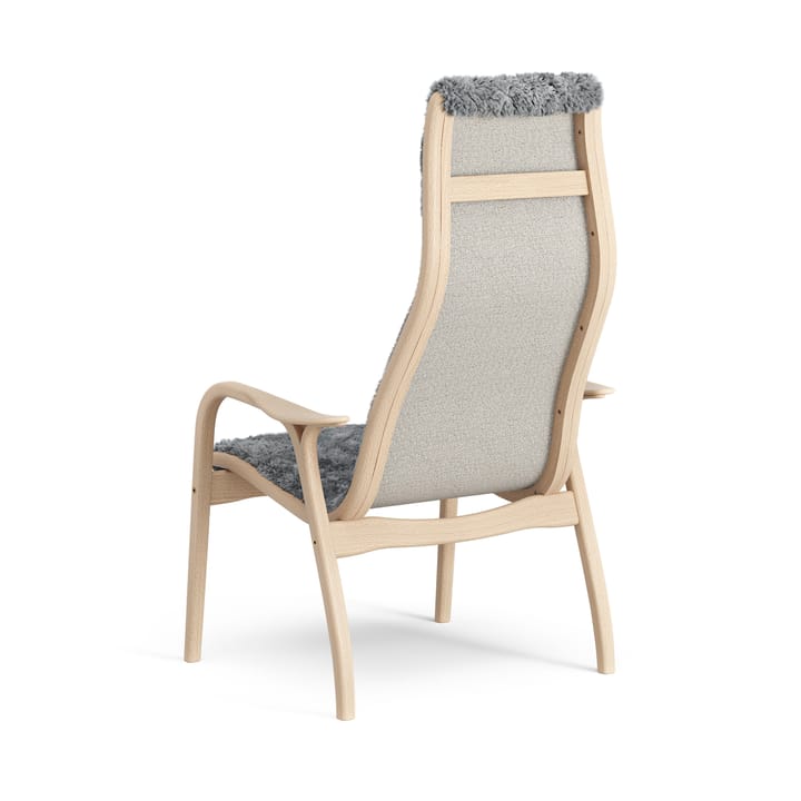 Lamini barnelenestol lakkert bøk/saueskinn, Scandinavian Grey (grå) Swedese