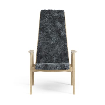 Lamini barnelenestol lakkert eik/saueskinn - Charcoal (mørk grå) - Swedese