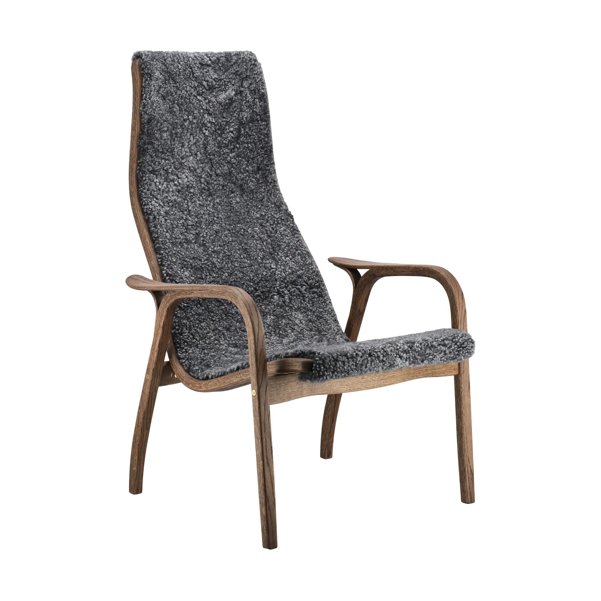 Lamino lenestol eik/saueskinn Special Edition, Rubio Monocoat Chocolate-Charcoal Swedese