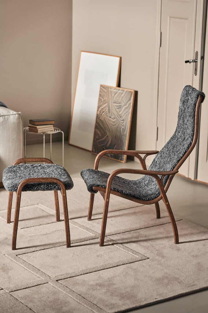 Lamino lenestol eik/saueskinn Special Edition, Rubio Monocoat Chocolate-Charcoal Swedese