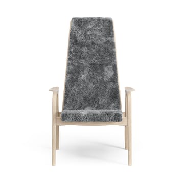 Lamino lenestol hvitpigmentert eik/saueskinn - Scandinavian Grey (grå) - Swedese