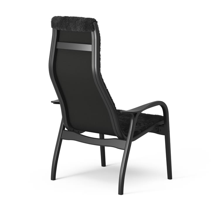 Lamino lenestol og fotskammel Black Edition, Svart Swedese