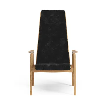 Lamino lenestol oljet eik/saueskinn - Black (svart) - Swedese
