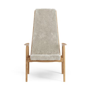 Lamino lenestol oljet eik/saueskinn - Moonlight (beige) - Swedese