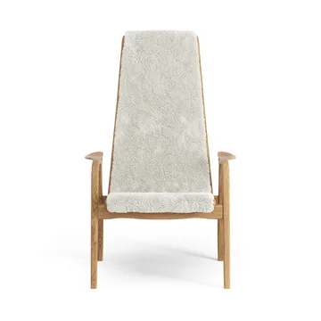 Lamino lenestol oljet eik/saueskinn - Offwhite (hvit) - Swedese