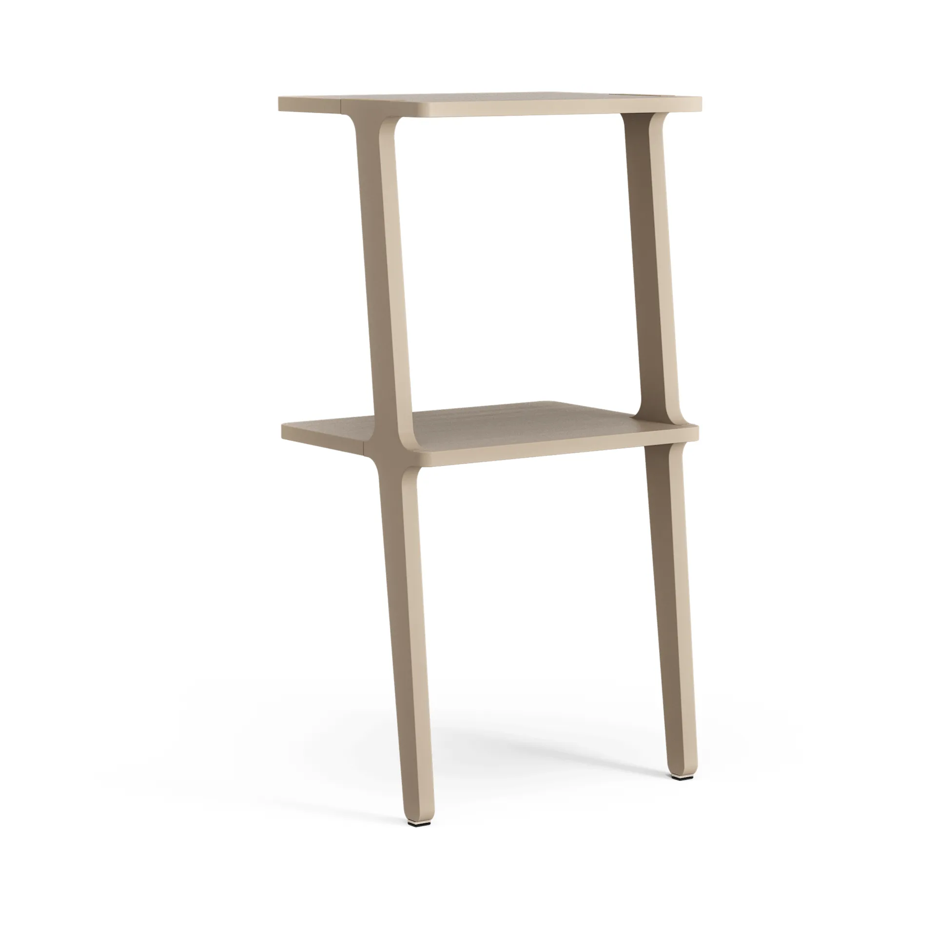 Libri hylle 2 hylleplater, Ask lakkert nutmeg Swedese