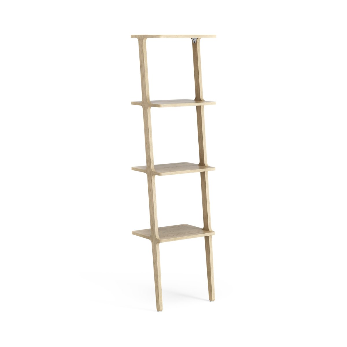 Swedese Libri hylle 4 hylleplater Lakkert eik | Skandinavisk Design | Hyller & Hyllesystem | Beige
