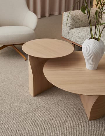 Savoa bord H 45 cm - Hvitpigmentert eik - Swedese