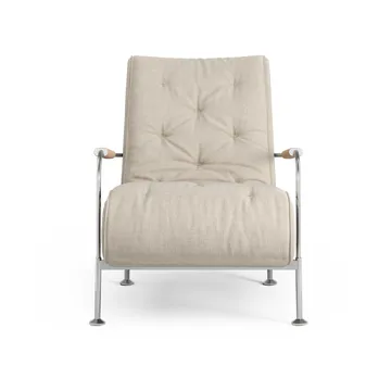 Serpentine lenestol - Stoff Romo Linara Rye-krom-tärnsjö Nature - Swedese