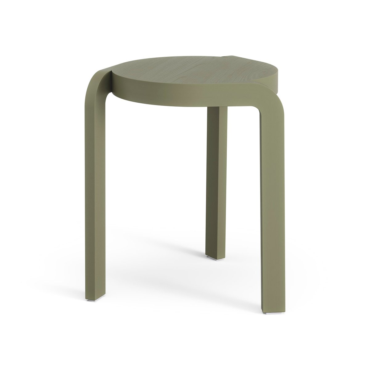 Swedese Spin pall H44 cm Ask-moss green | Skandinavisk Design | Krakker | Grønn