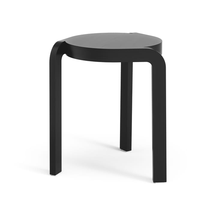 Spin pall H44 cm, Svartlasert ask Swedese