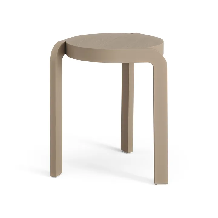 Spin rund krakk H44 cm - Ash-nutmeg, Ø32x44 cm - Swedese