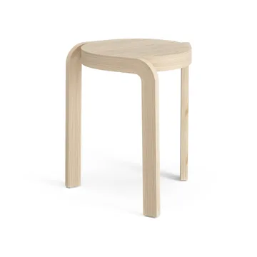 Spin rund krakk H44 cm - Lakkert ask, Ø32x44 cm - Swedese
