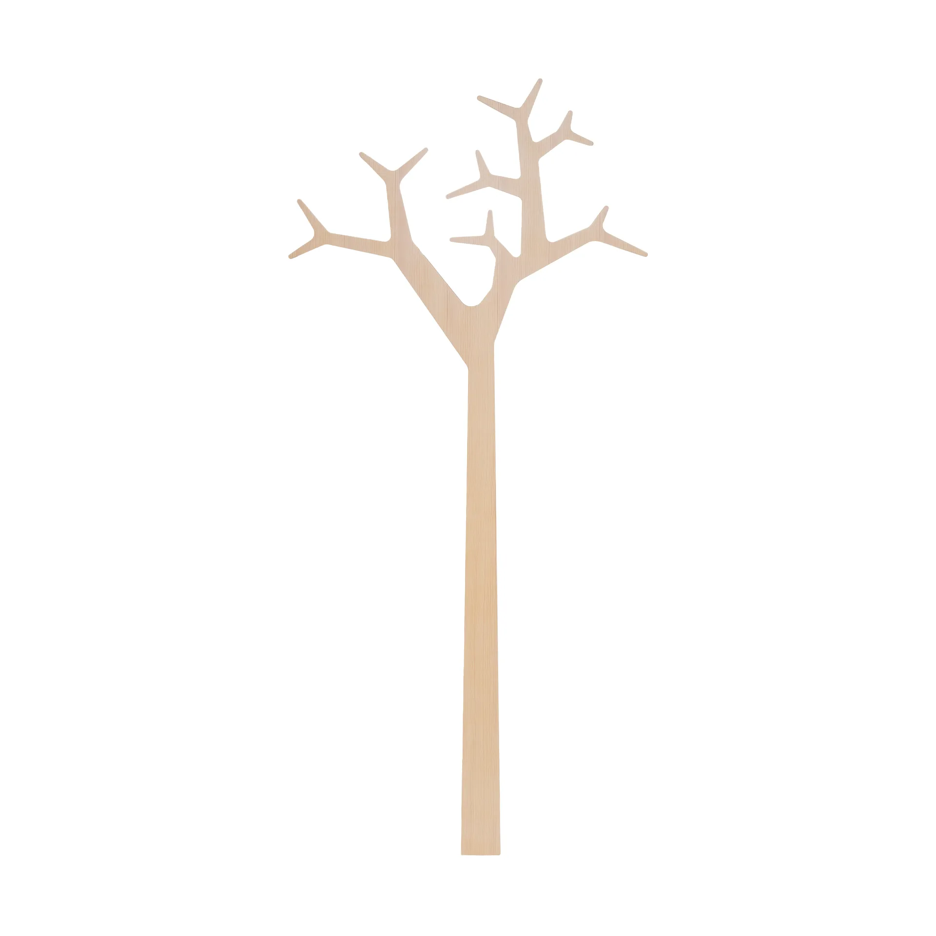Tree wall veggmontert kleshengere Special Edition 194 cm, Hvitepigmentert furu Swedese