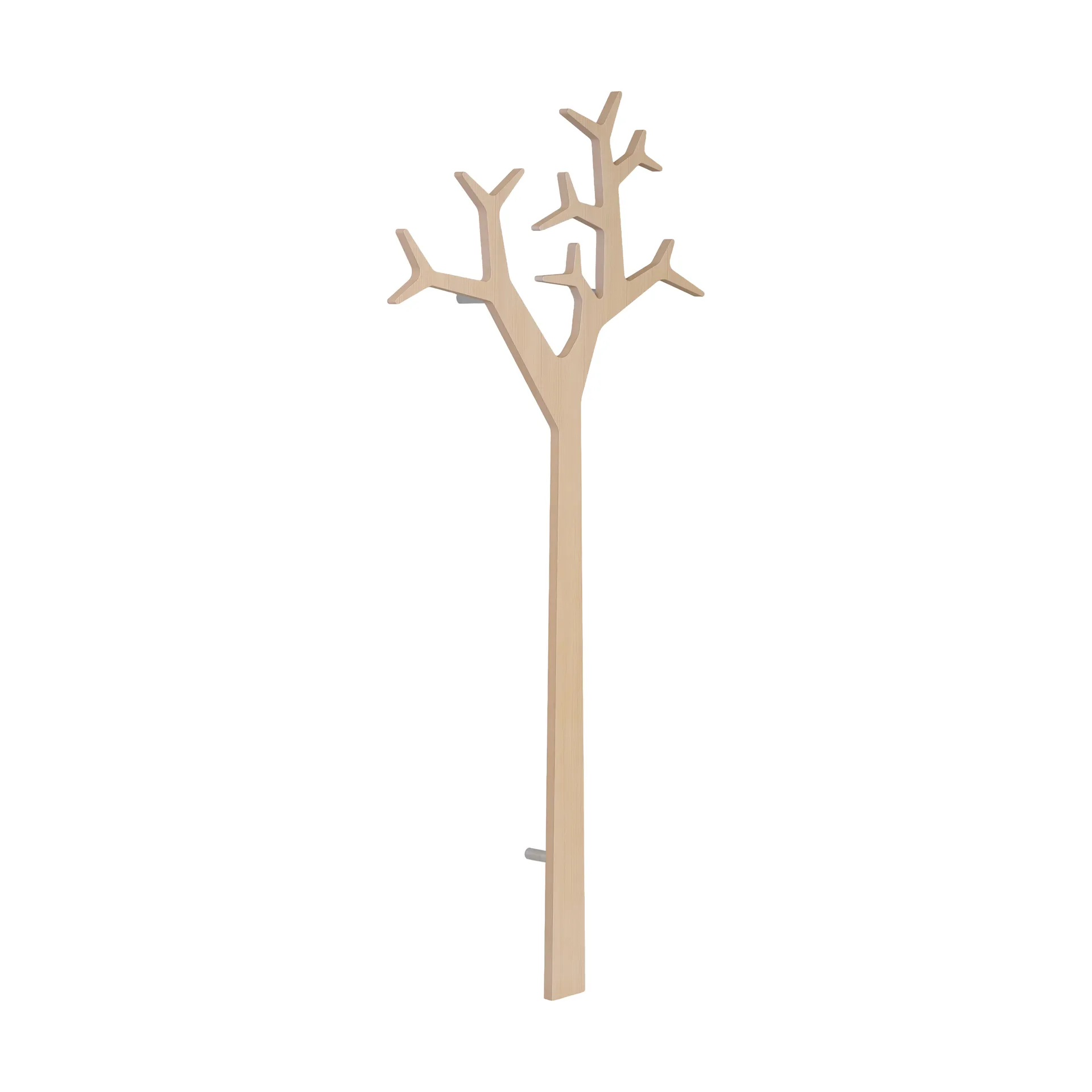 Tree wall veggmontert kleshengere Special Edition 194 cm, Hvitepigmentert furu Swedese