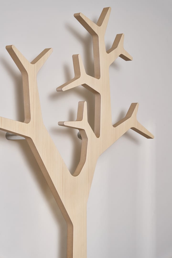 Tree wall veggmontert kleshengere Special Edition 194 cm, Hvitepigmentert furu Swedese